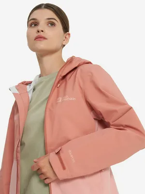 Куртка мембранная Jack Wolfskin Weiltal, розовый, арт. 1115942J01-2800