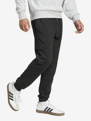 Брюки флисовые мужские Adidas, черный, арт. JE3820A01