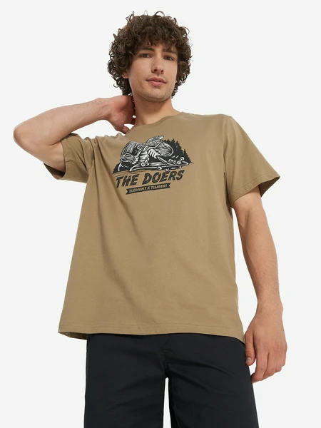 Футболка Element Timber Shaper, коричневый, арт. elyzt00521e1k-kha