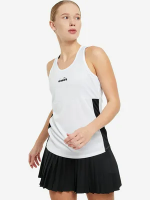 Майка женская Diadora, белый, арт. DR102179174D07-C0013