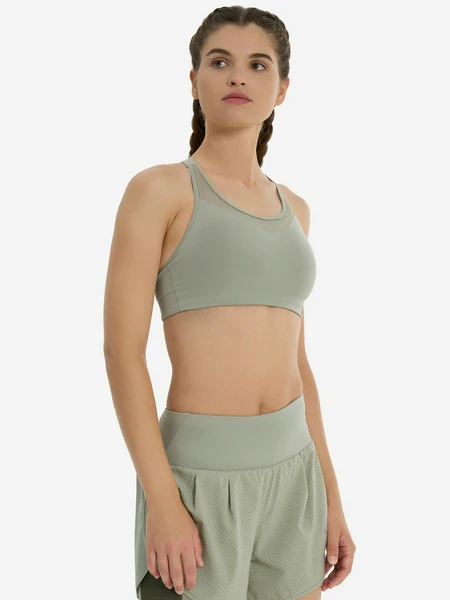 Топ бра спортивный ASICS Accelerate, зеленый, арт. 2012b911asc-302