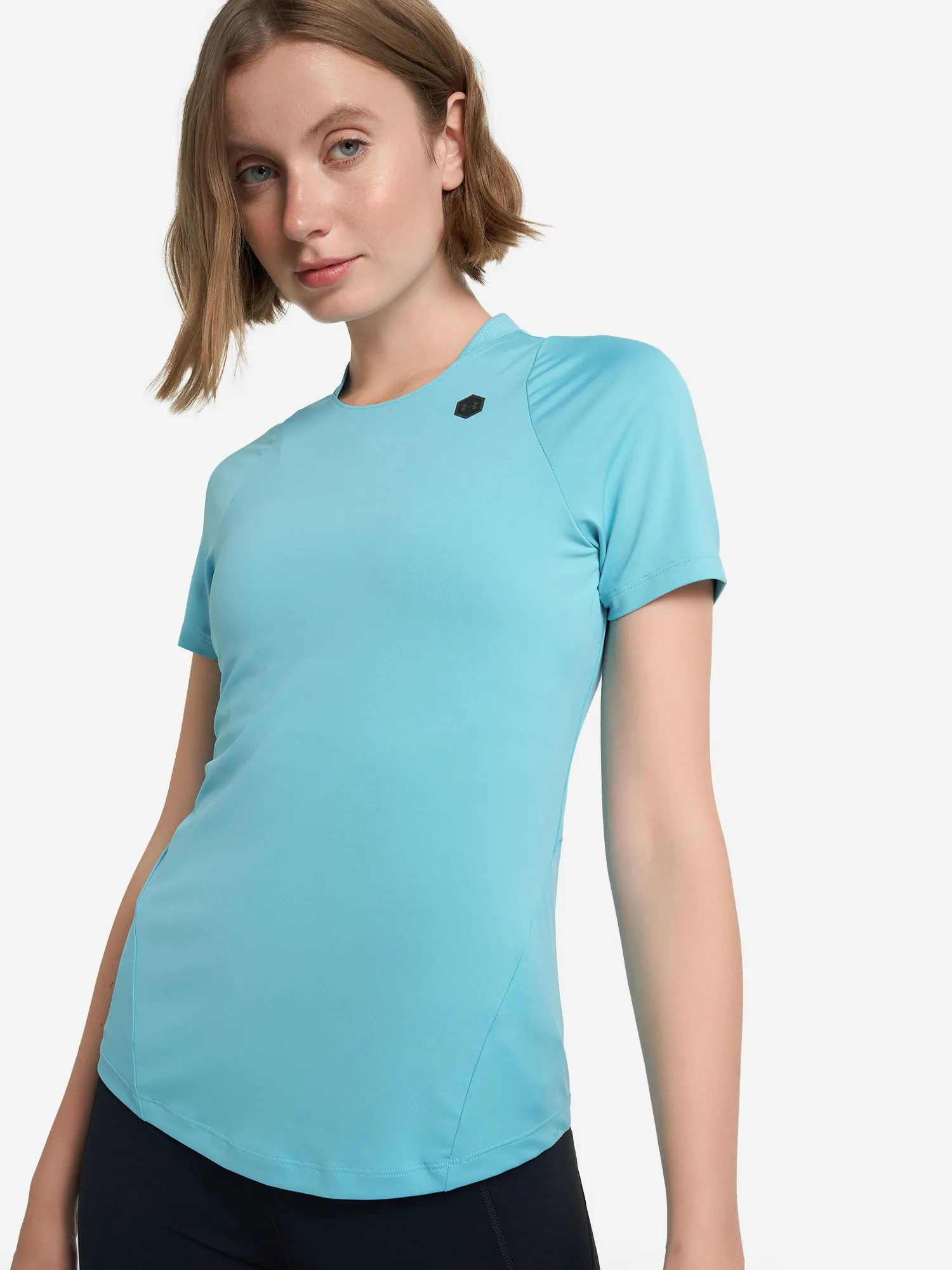 Футболка Under Armour Rush, голубой, арт. 1332468u0f-400