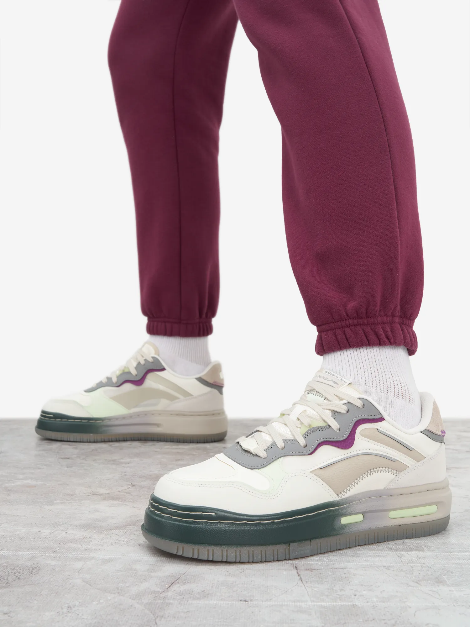 Кеды Li-Ning Future C1, белый, арт. agcu032-16fl1o-.