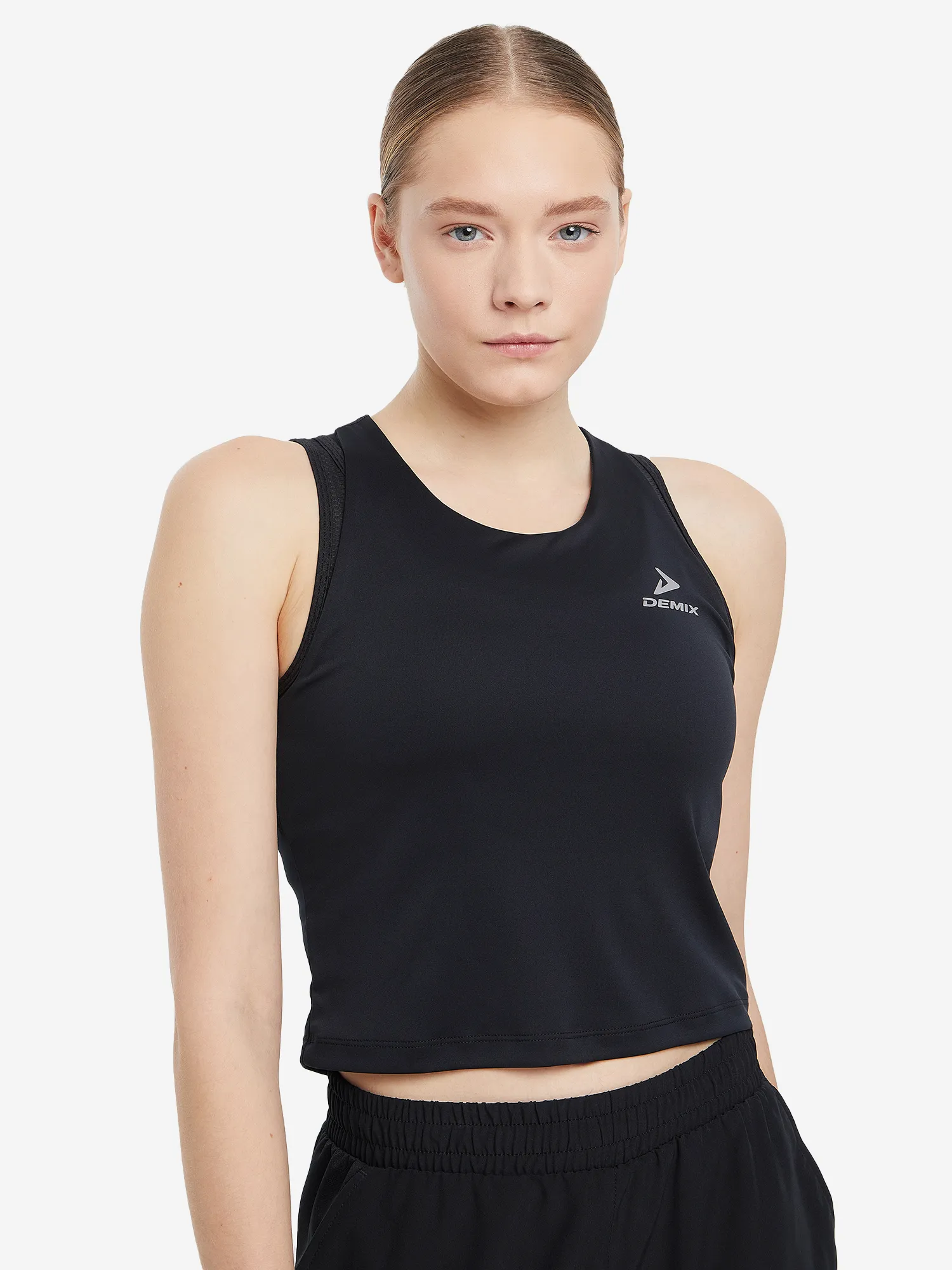 Майка женская Demix, черный, арт. 126237dmx-99