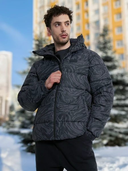 Пуховик мужской FILA, черный, арт. 22023