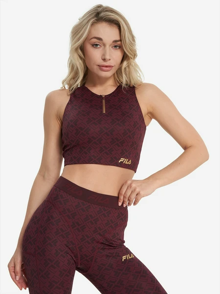 Топ бра спортивный FILA, красный, арт. 22033