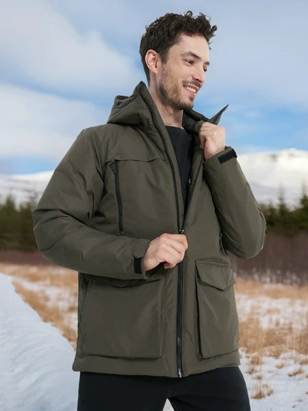 Куртка утепленная Outventure, коричневый, арт. 22034