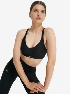 Топ бра спортивный Under Armour Infinity, черный, арт. 1384126