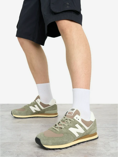 Кроссовки New Balance 574, зеленый, арт. u574tnbn04-.