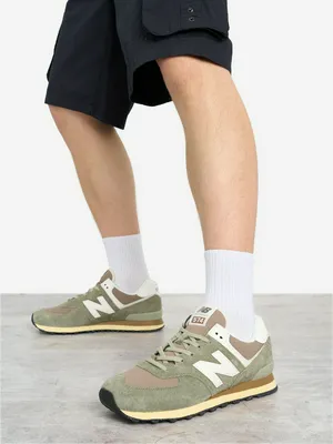 Кроссовки New Balance 574, зеленый, арт. U574TNBN04
