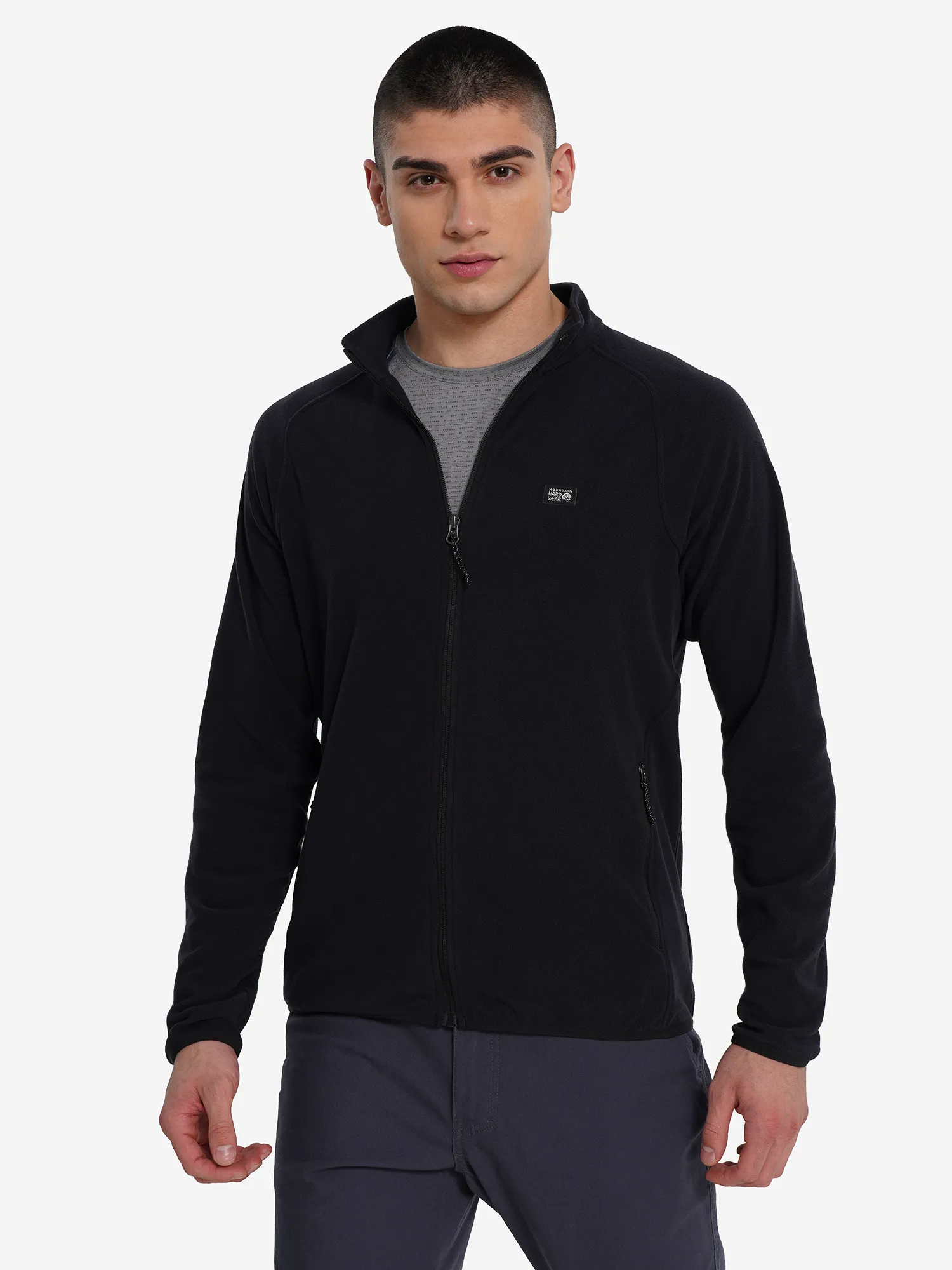 Джемпер флисовый Mountain Hardwear Microchill, черный, арт. 2104701mhw-010