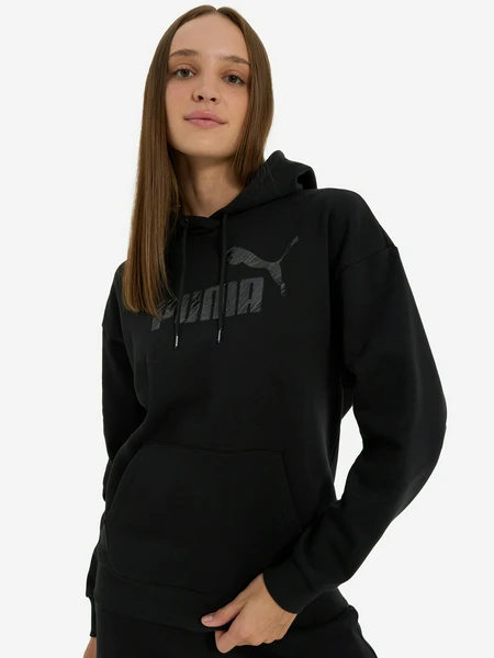 Худи женское PUMA Ess+, черный, арт. 681492p0p-01