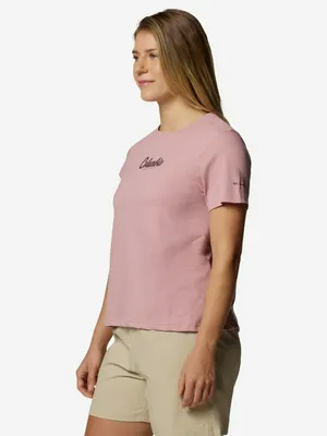 Футболка Columbia Rolling Bend Graphic Ss, розовый, арт. 2120021CLB-659