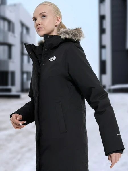 Пуховик женский The North Face Arctic, черный, арт. nf0a84j24h01t1k-.