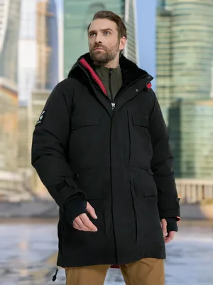 Парка Bask Taimyr V4, черный, арт. 21224BSK-9009