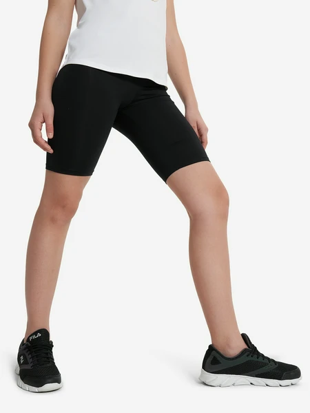 Велосипедки FILA для девочек, черный, арт. 22174