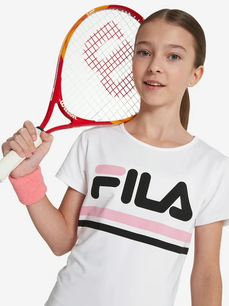 Футболка для девочек FILA, белый, арт. 132208fla-00
