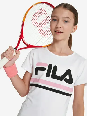 Футболка для девочек FILA, белый, арт. 132208FLA-00