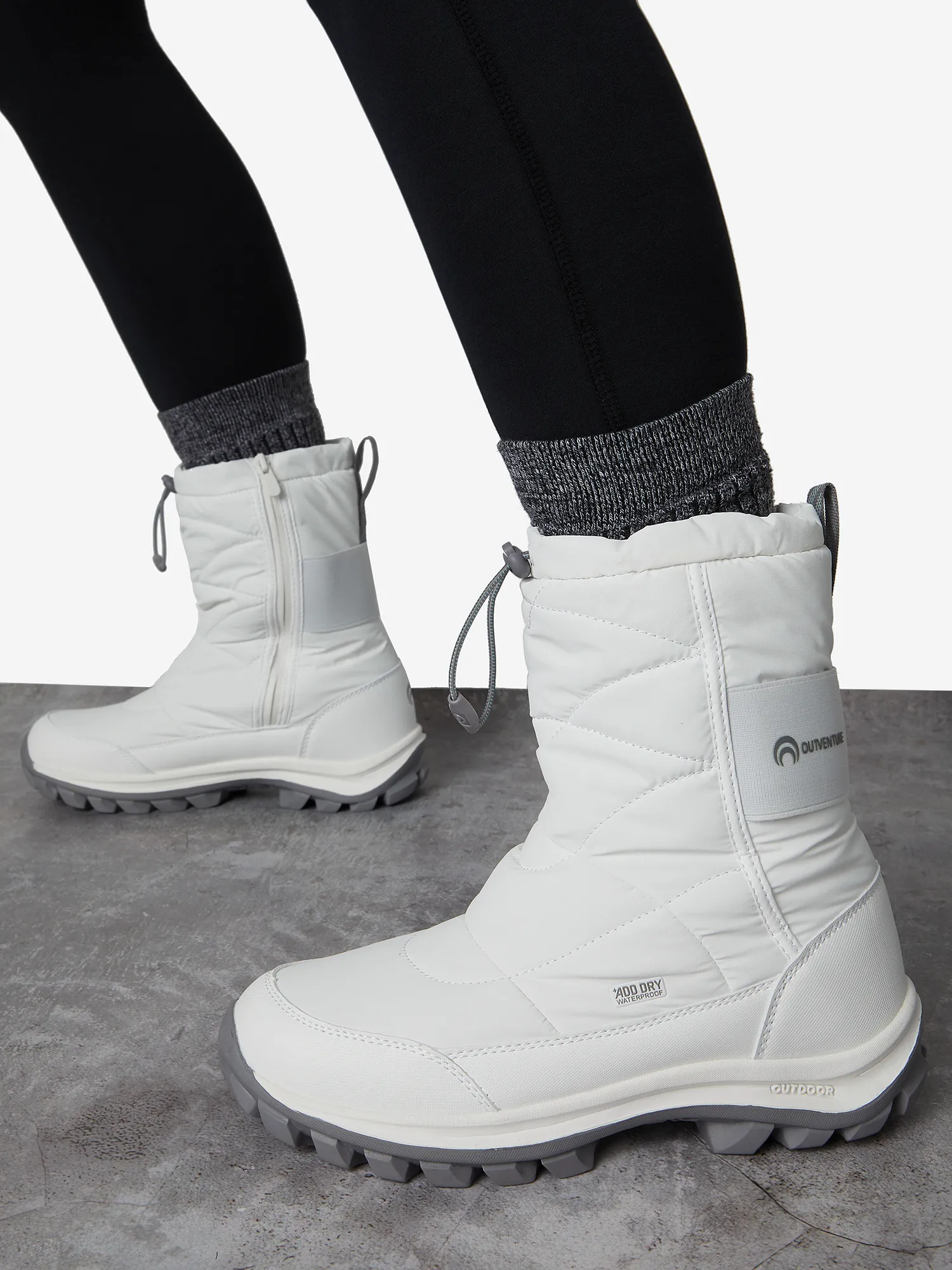 Дутики Outventure Caroline 2, белый, арт. 123070out-00