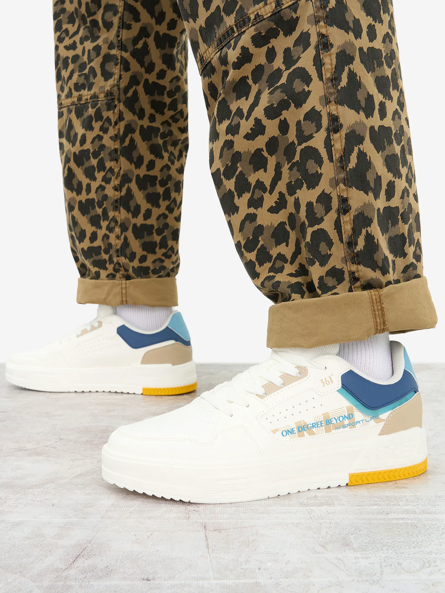 Кеды 361° Explorer Ⅱ, белый, арт. w572246606-2w361-.