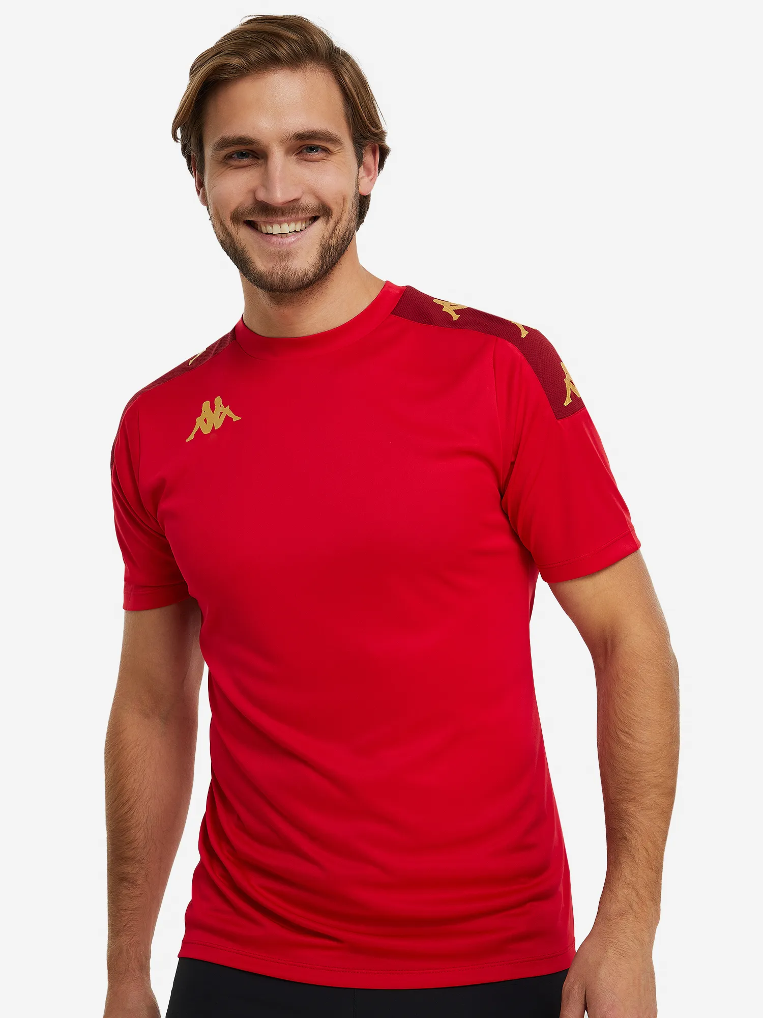 Футболка Kappa, красный, арт. 351f4lwkap-a02