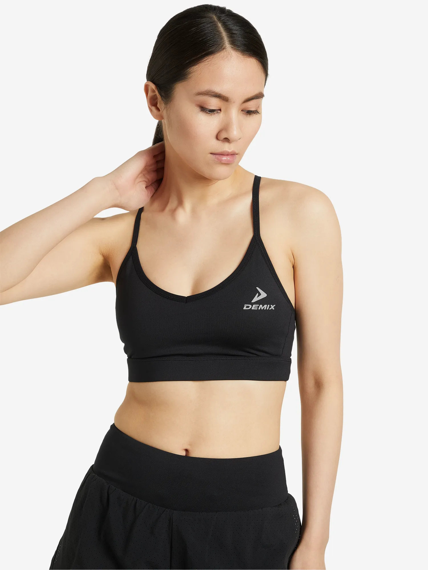 Топ бра спортивный Demix PureMind Essentials, черный, арт. 122261dmx-99