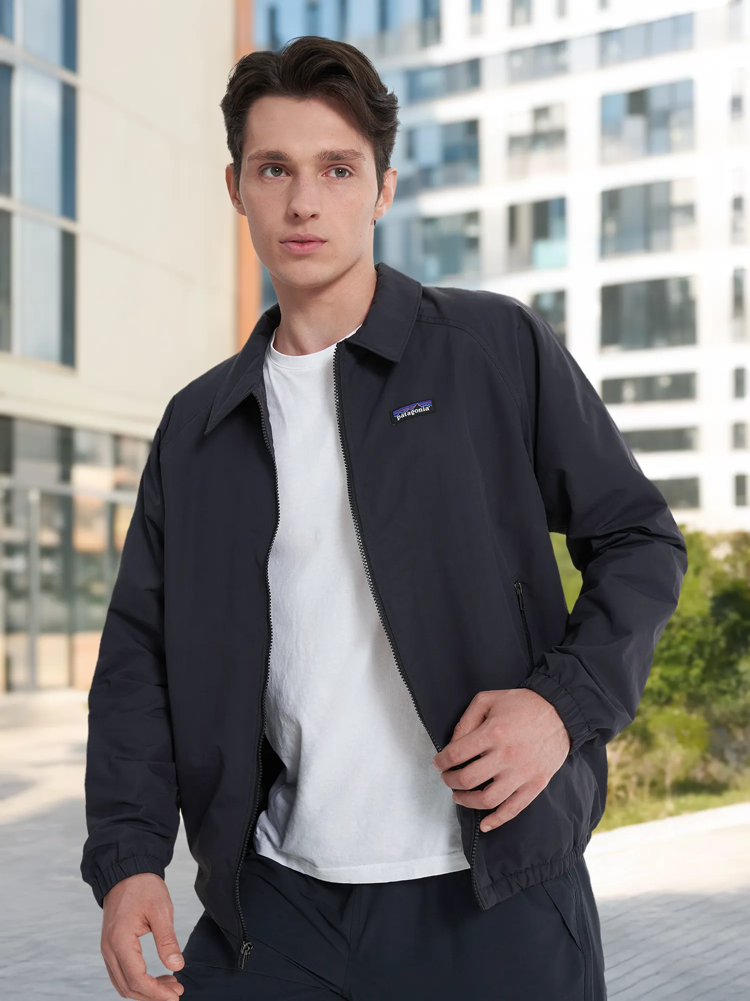 Ветровка мужская Patagonia, черный, арт. 28152p3a-inbk