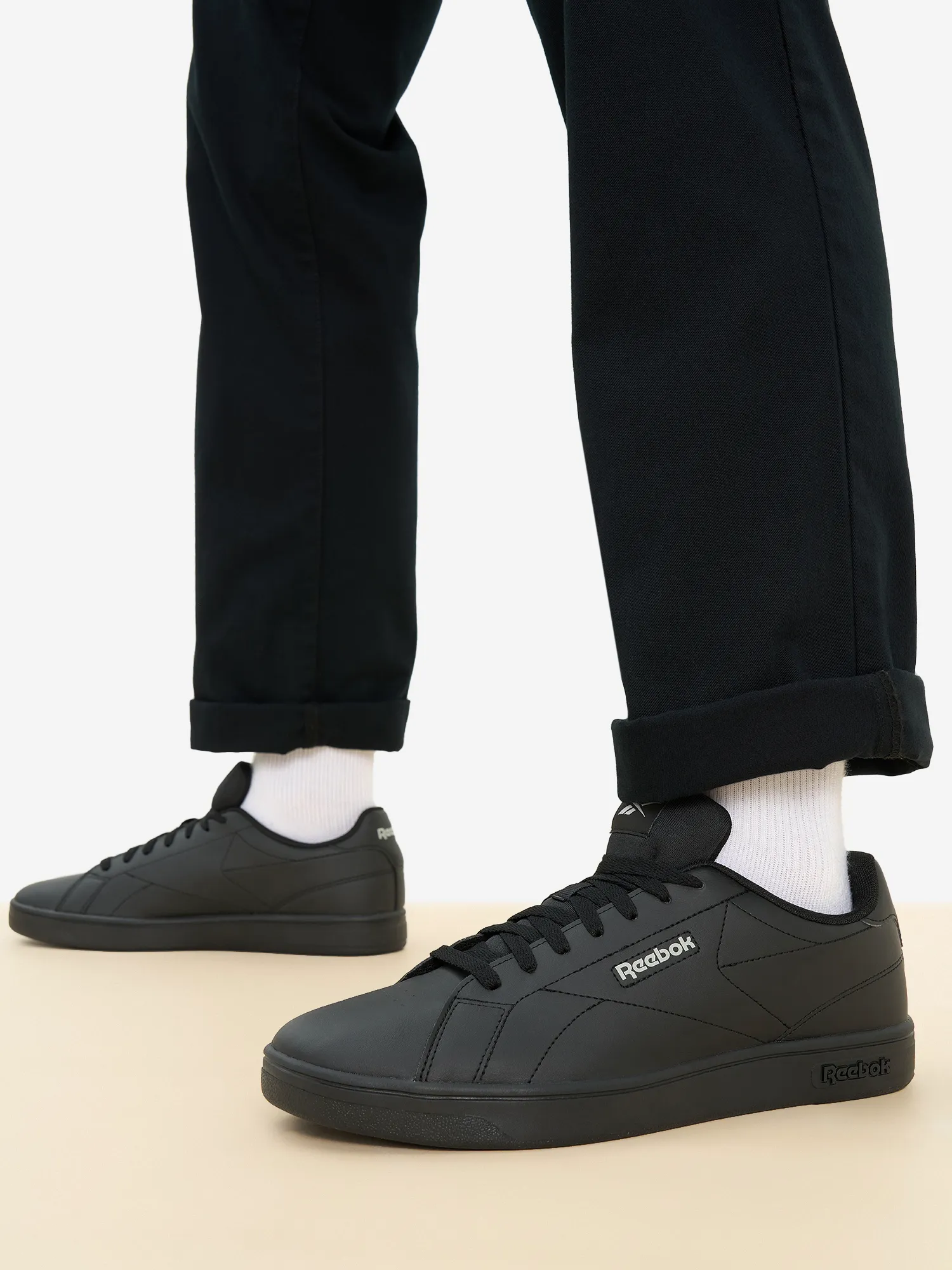 Кеды Reebok Court Clean, черный, арт. 100074370r00-.