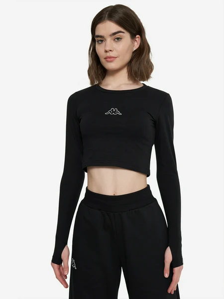 Лонгслив Kappa, черный, арт. 22285