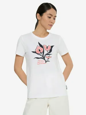 Футболка женская Outventure, белый, арт. 134814OUT-00