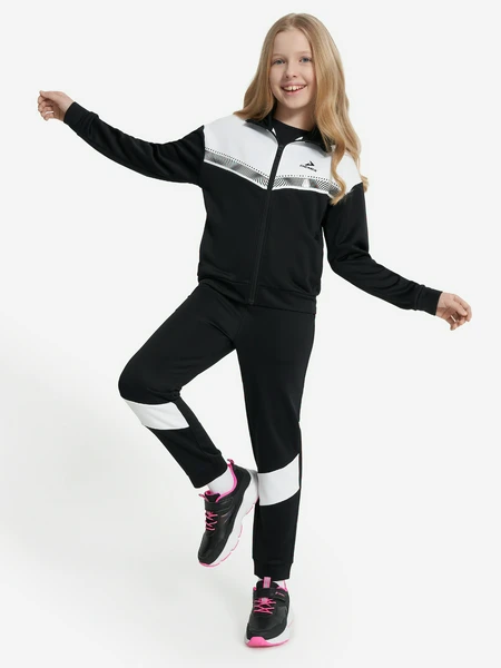 Костюм для девочек Demix, черный, арт. 22388