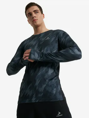 Лонгслив мужской Demix, черный, арт. 138011DMX-BM