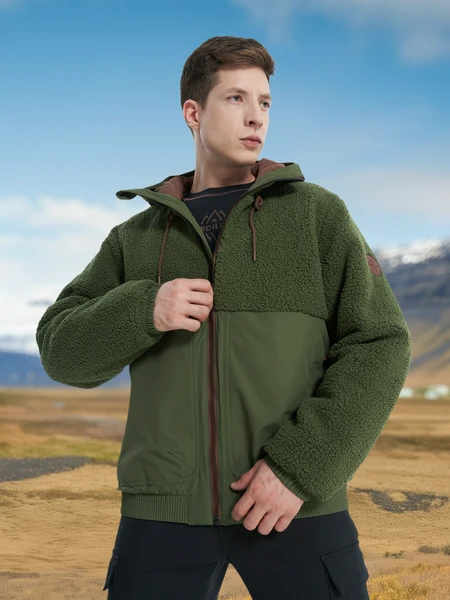 Куртка утепленная, зеленый, арт. 142084c37-74