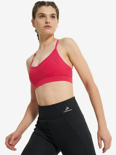 Топ бра спортивный Demix SoftShape Gym, розовый, арт. 130142dmx-j1