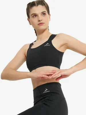 Топ бра спортивный Demix MuseFit Gym Scuba, черный, арт. 132950DMX-99