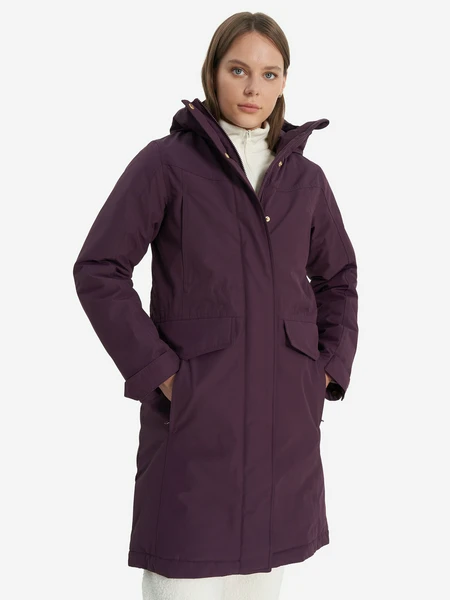 Пальто утепленное женское Cordillero, фиолетовый, арт. 22455