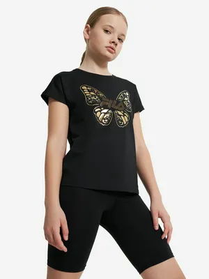 Футболка для девочек FILA, черный, арт. 137612FLA-99