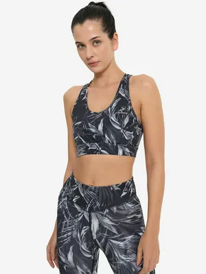 Топ бра спортивный Demix ActiveMove Gym Gfx, черный, арт. 132967DMX-BA