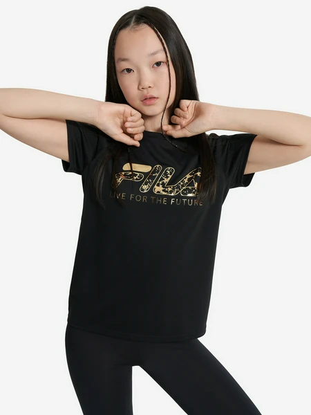 Футболка для девочек FILA, черный, арт. 137609fla-99