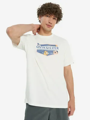 Футболка мужская Quiksilver Ultimate Classic, белый, арт. EQYZT08244Q02-WBK0