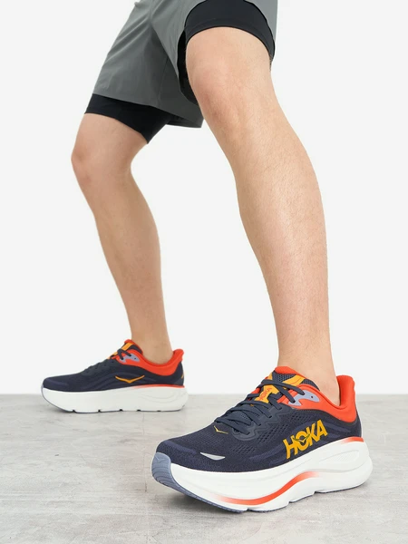 Кроссовки мужские Hoka One One Bondi 9, синий, арт. 1162011h0x-vtyn