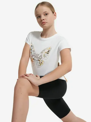 Футболка для девочек FILA, белый, арт. 137612FLA-00