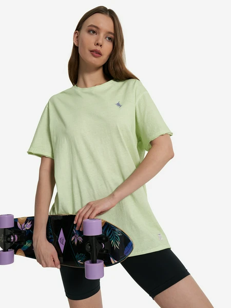 Футболка женская оверсайз Termit, зеленый, арт. 135335trt-g1