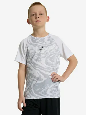 Футболка для мальчиков Demix, белый, арт. 137667DMX-W1