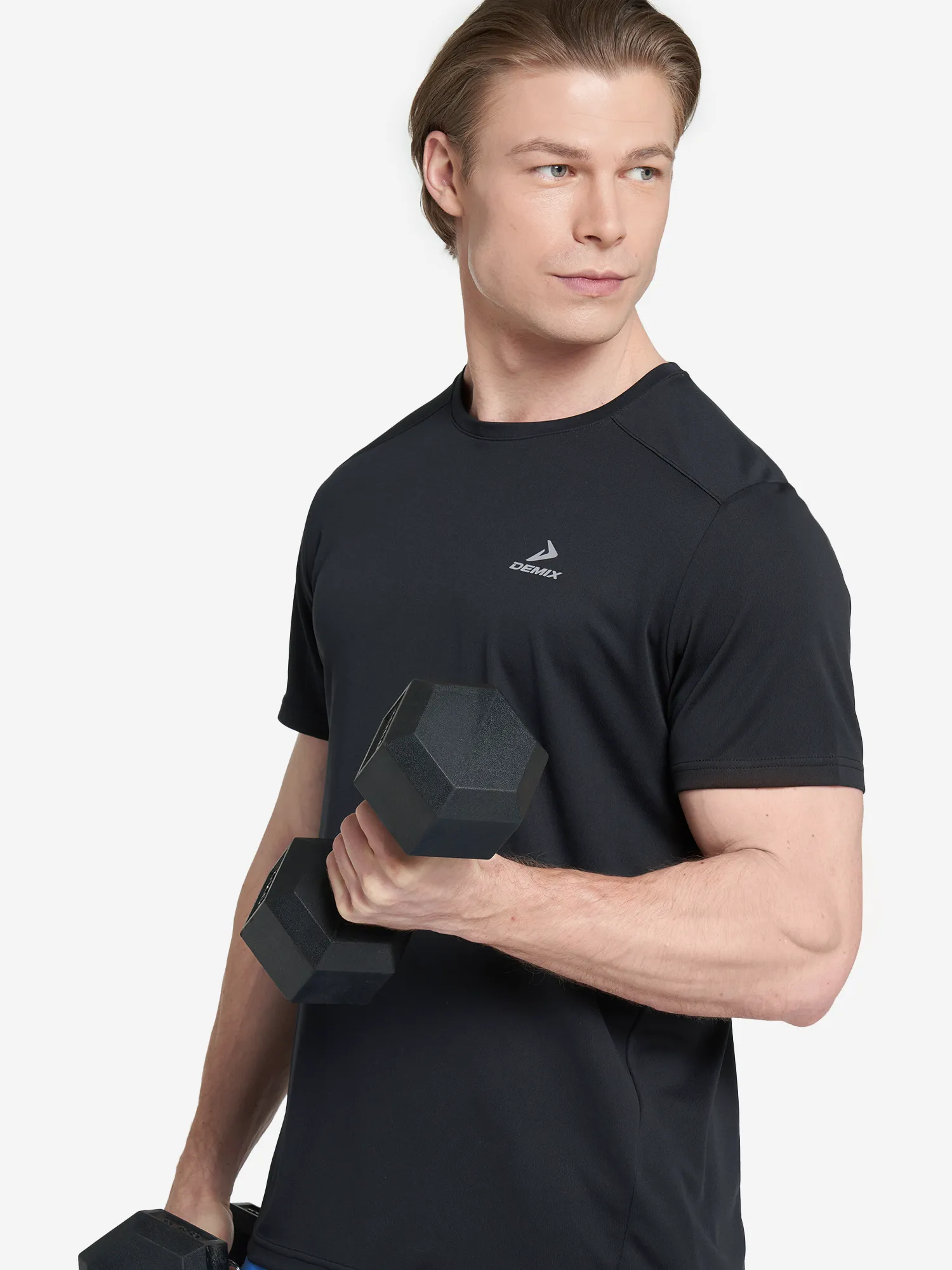 Футболка мужская Demix Baseline Training, черный, арт. 129460dmx-99