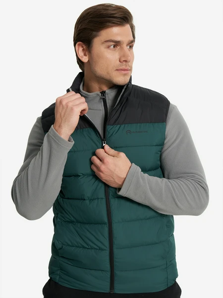 Жилет утепленный Outventure Malgora, зеленый, арт. 129921out-ub