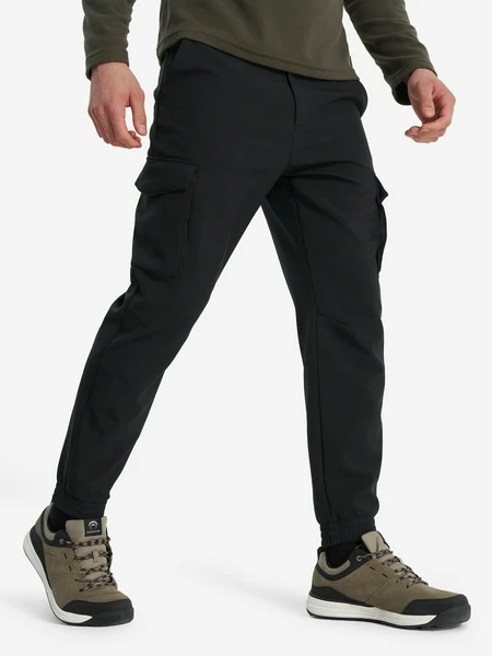 Брюки утепленные мужские Outventure, черный, арт. 22613