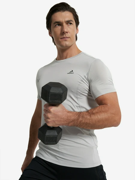 Футболка мужская Demix, серый, арт. 136166dmx-90