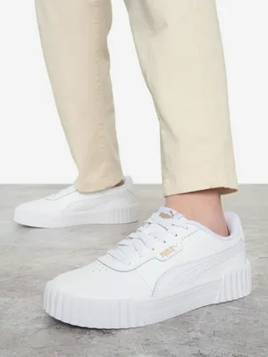 Кеды PUMA Carina 3.0 Jr, белый, арт. 401476P0P-01
