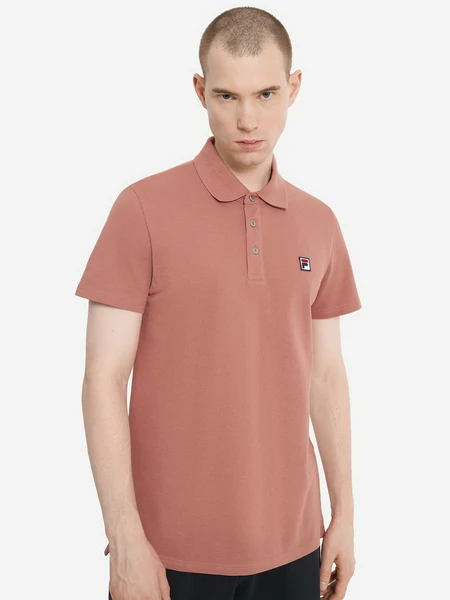 Мужское поло FILA, коричневый, арт. 129390fla-t2